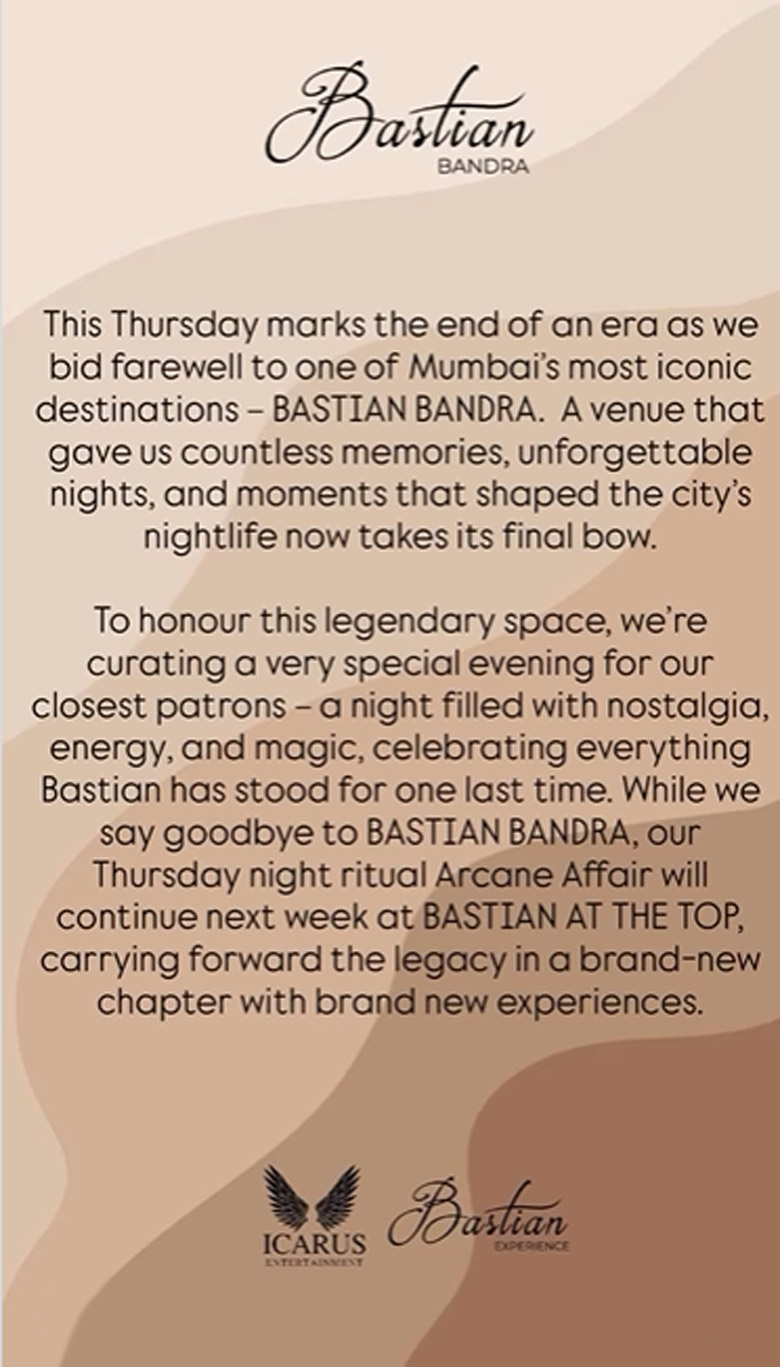 Shilpa Shetty’s Bastian Bandra